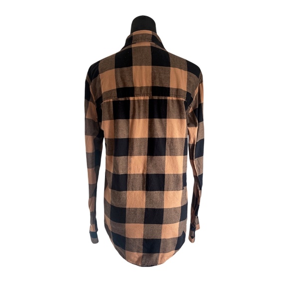 H&M Divided Flannel Plaid Button Down - Picture 2 of 4